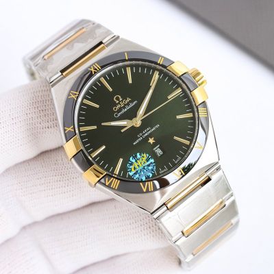 Omega 5th Constellation 41MM 8900 Movement Stainless Steel Men Mechanical Watch